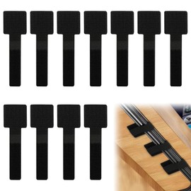 prota Kabelhalter Selbstklebend, 50 Stück Stark Selbstklebende Kabelmanagement, Wiederverwendbare Nylon Kabelmanagement für Schreibtisch Ladekabeln Nachttisch Büro