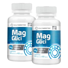 Healthaddiction Glicinato De Magnesio 400mg Cápsulas                                                                                                  