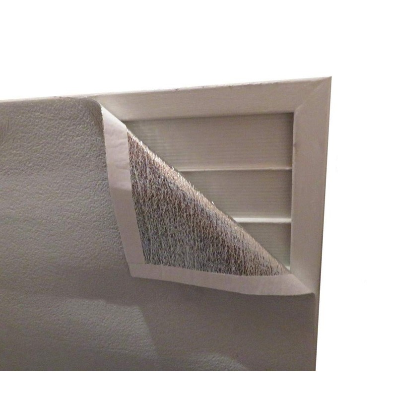 Residential Fan Shutter Cover Attic Exhaust Vent Stop Sealer Door