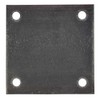 6" x 6" x 1/4" Hot Rolled A36 Steel Base