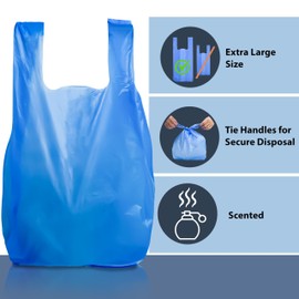 Careform Adult Nappy Bags | 175 Pack | Extra Large Size Incontinence Disposal Bags | Strong and Scented Disposal Sacks for Incontinence Pads