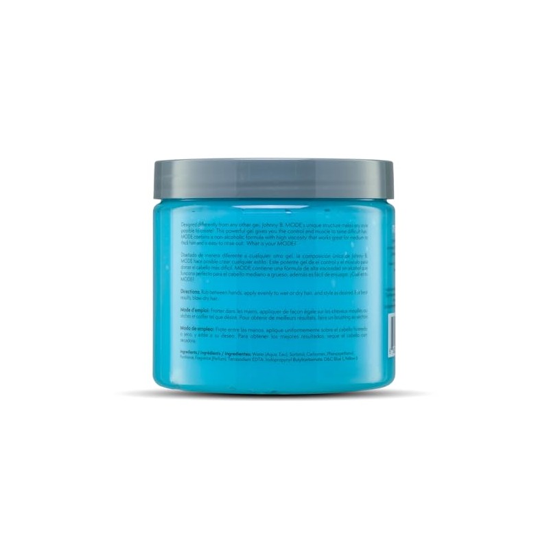 Johnny B Hair Gel, 16 Ounce