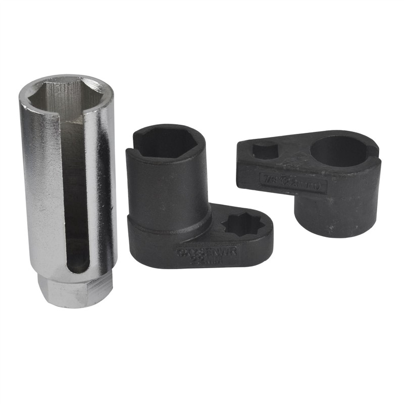 AB Tools 3pc Oxygen and Vacuum Switch Sensor Sockets Remover