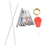 20 Pieces Punch Needle Kit Needle Threaders Embroidery Poking Cross