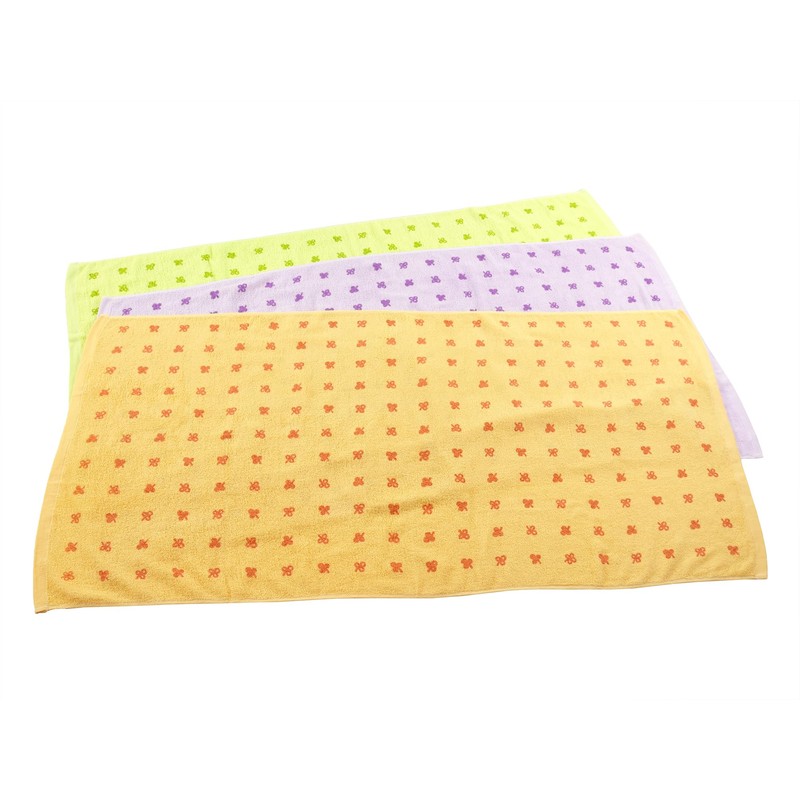 Kosugizen Value Bath Towel Clover 23.6 x 47.2 inches (60