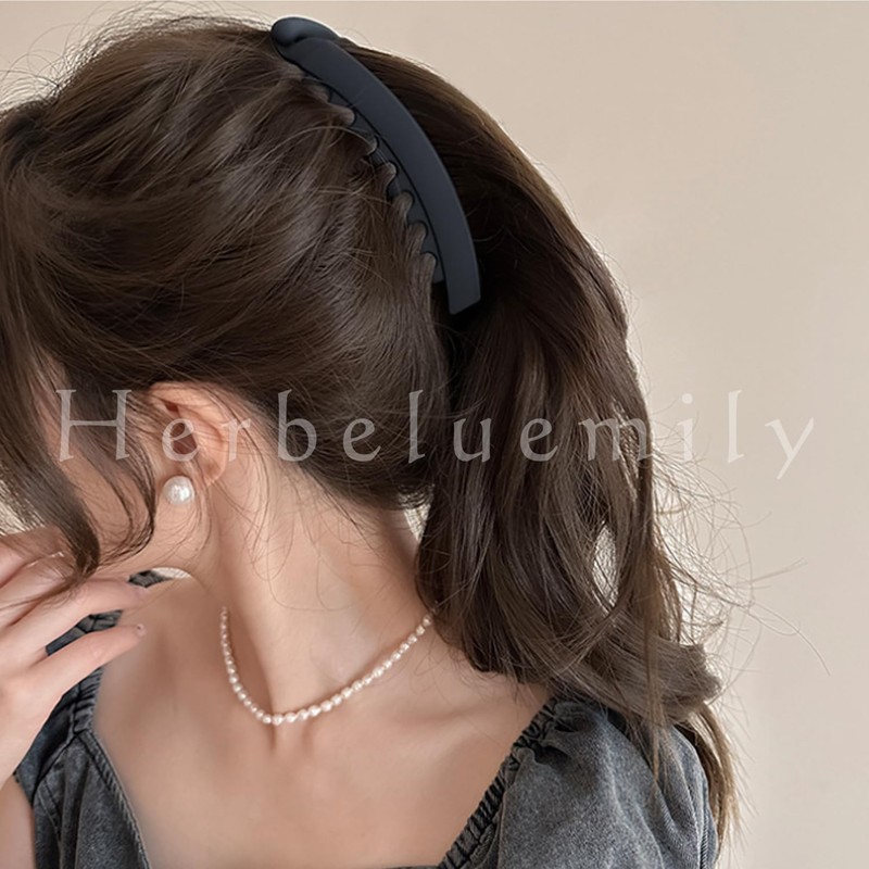 Herbeluemily Banana Clip, Hair Clip, Simple, Elegant, Casual, Hairy, Large