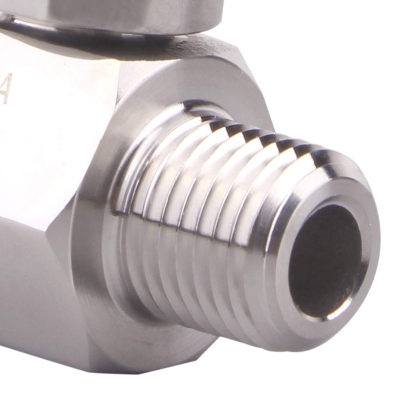 DERNORD 1/4 inch Stainless Mini Ball Valve NPT Female x
