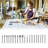 20Pcs High Speed Steel Rotary File DIY Grinding Head Set