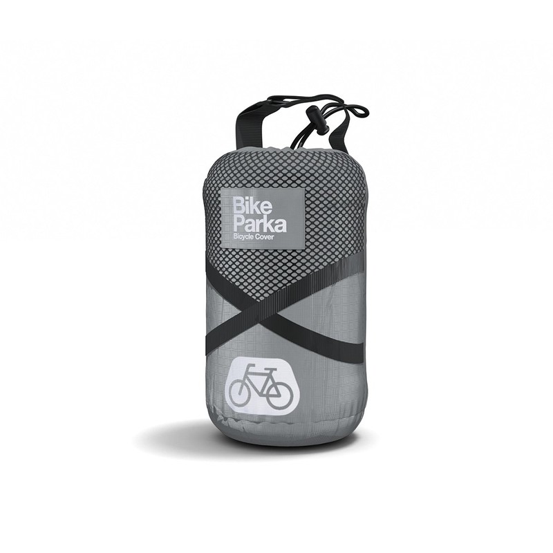 BikeParka URBAN Waterproof Bicycle Cover - PAVEMENT Grey