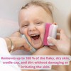 Cradle Cap Brush and Comb Set - Baby Sponge for