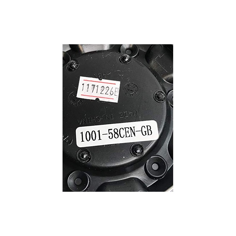 Fuel Wheels 1001-58CEN-GB Gloss Black Center Cap