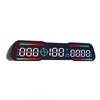 7 Inch Car LED HUD Display Time Speedometer Display Over