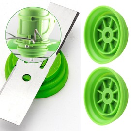 ECSiNG 3pcs Mower Blade Base Plastic Cover Lawn Mower Blade Holder for Electric Cordless Lawn Tools Garden Trimmers 64x20mm Green