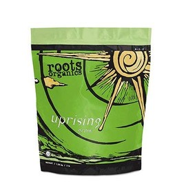 Roots Organics Uprising Grow, Organic Fertilizer with Beneficial Bacteria and Mycorrhizae, 6-1-2 NPK, 3 lb.