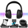 100SEASHELL Long Cord Tv Headphones for Seniors with Volume Control