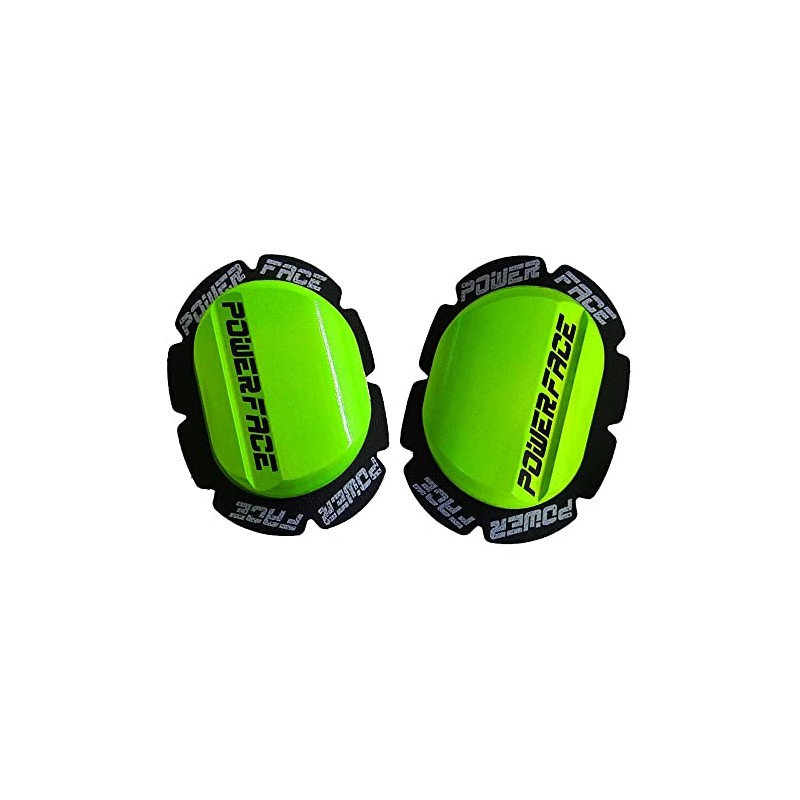 Power Face Wooden Knee Slider Classic Neon Green
