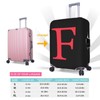 ILEABEC Letter F Luggage Cover for 25-28 Inch Suitcase Covers