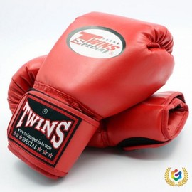 Adult Professional Boxing & Kickboxing Training Gloves - Martial Arts Gear for Men & Women (Pink, Yeohee Early Stage) T-Type Red + 12oz