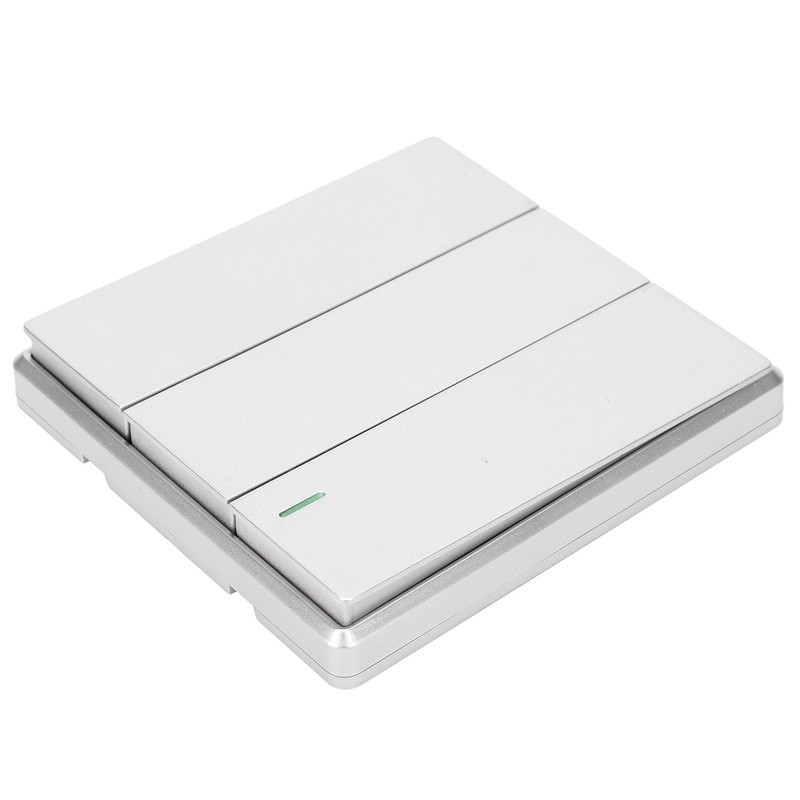 TDL‑9987‑3 Wireless Switch Remote Control 3 Button Panel Wall Mounted