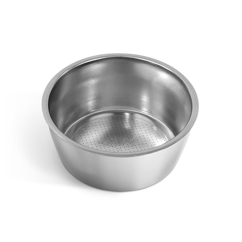 STARESSO Plus Zubehör Filterkorb, 53mm 304 Edelstahl Bodenloser Siebträger Kompatibel