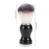 2PCS Men Portable Synthetic Nylon Beard Brush Salon Face Cleaning