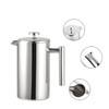 PRESSOPROS French Press 2 Cup Double Wall Stainless Steel 350