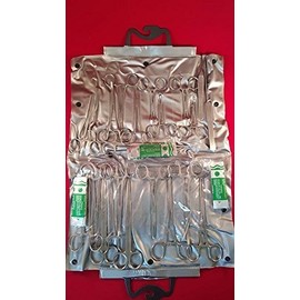 73 PCS Set Spay Instruments Forceps Scissors Veterinary Pack !Scalpel Blades !Scalpel Handle