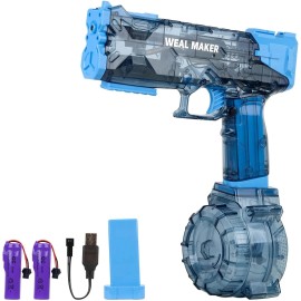 Pycoal Rechargeable Automatic Electric Water Gun for Adults Kids Electric Squirt Long-R