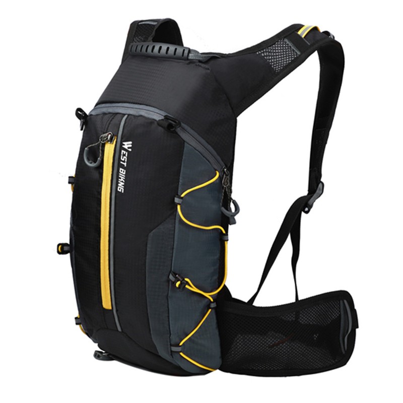WEST BIKING Waterproof Bicycle Bag Cycle Backpack Breathable 10L Ultralight