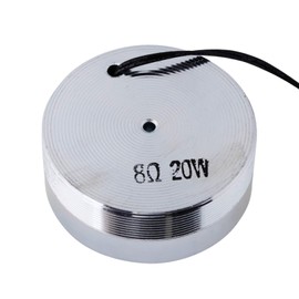 50MM Resonance Speaker Vibration Resonance Speaker Vibrating Speaker Speaker 2Inch All Frequency Resonance Louder Speaker Exciter Speaker(8Ω 20W)