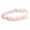 Reiki Energy Charged Rose Quartz Crystal Chip Bracelet (Beautifully Gift