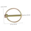 BUGUUYO 10pcs Heavy Duty Pin Locking Clips for Tractors Lawn