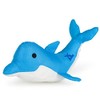 Petface Planet Devi Dolphin Eco Friendly Plush Dog Toy