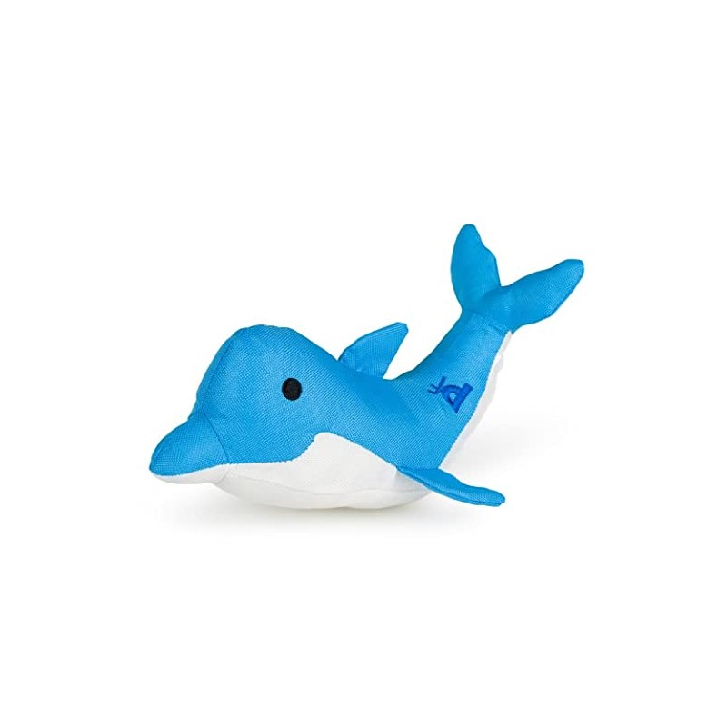 Petface Planet Devi Dolphin Eco Friendly Plush Dog Toy