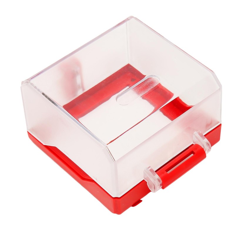 Luqeeg Emergency Stop Switch Cover, Push Button Actuator, Manual Operation,