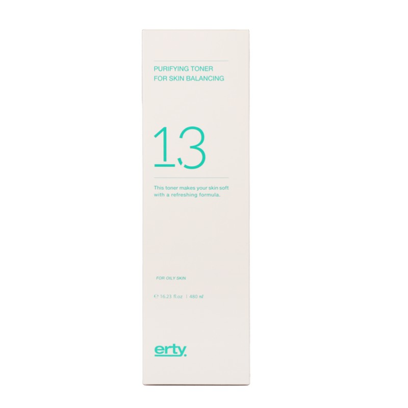 Erti Toner for oily skin, Erti 13 Purifying Toner for
