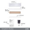 Jumbl 18” Wall Mounted Kraft Paper Dispenser | Hanging Paper