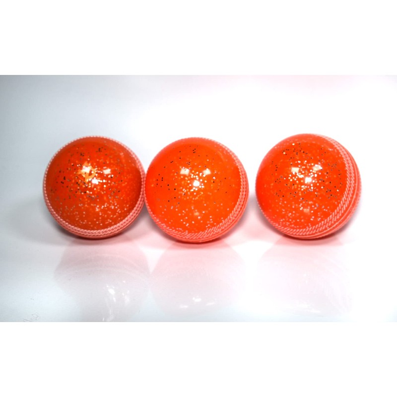 3 X Soft & Safe Glitter Cricket Balls For outdoor