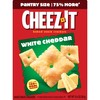 Cheez-It Cheese Crackers, Baked Snack Crackers, Lunch Snacks, White Cheddar,