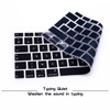 HRH Ultra Thin French Language AZERTY Silicone Keyboard Cover Skin