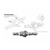 Aluminum Alloy Front Rear Axle Housing for Redcat GEN 8