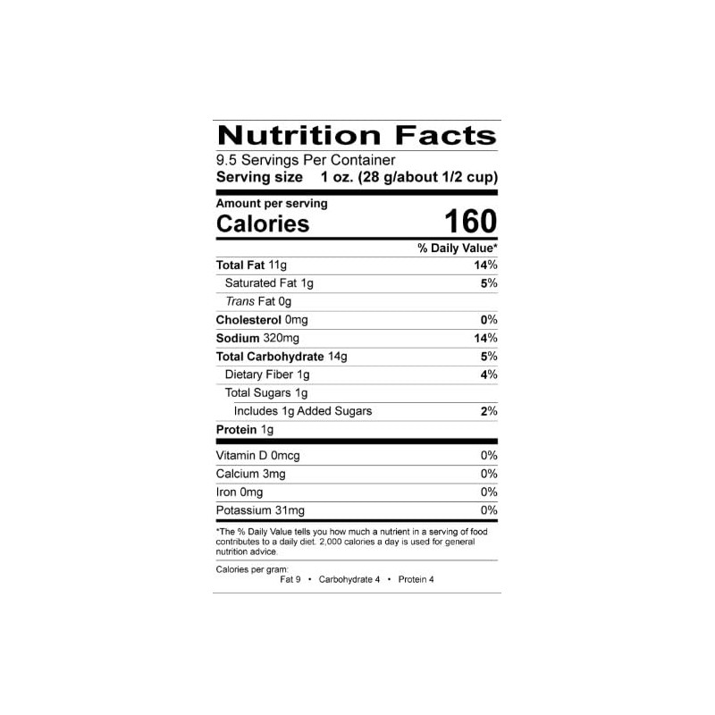 The Whole Shabang chips EXTREME CRUNCHIES (9.5oz)