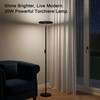 JOOFO Floor Lamp,30W/2400LM Sky LED Modern Torchiere 3 Color Temperatures