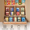 8-Pack Can Organizer for Pantry, Stackable Cabinet Food Shelves for