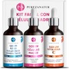 Kit Serum facial Acido Hialurnico, Vitamina C y Clulas Madre