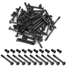 Computer Screws Set of 80 PC Case Screws Carbon Steel PC Fan Screws Housing Computer Fan Screws for PC Casing Fan