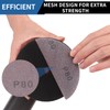 PMIQSA 50 Pcs 125mm Sanding Discs, Hook and Loop Mesh