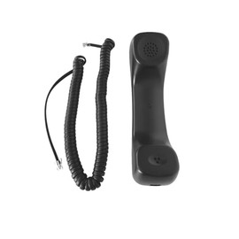 The VoIP Lounge Replacement Handset Receiver with Curly Cord for Grandstream GXP21XX & GXP162X Series IP Phone
