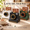 Latte Art Stencil Camera for Coffee Decorating – One Touch