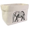 Large 'Elephant' Canvas Organiser/Storage Bag (OR00002443)